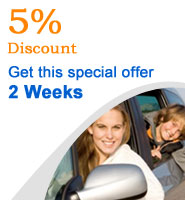 5 percent discount car hire Malaga for 2 weeks